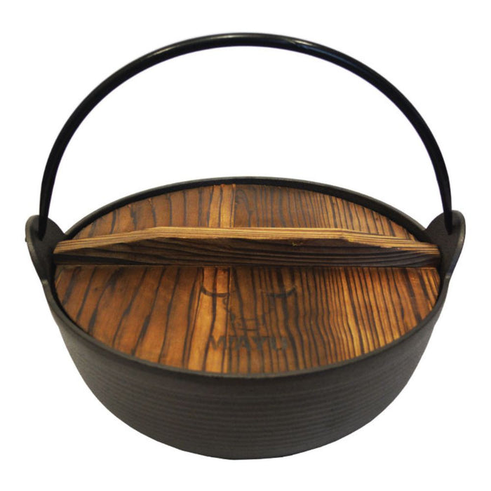 Olla con tapa de madera 25 cm Wayu