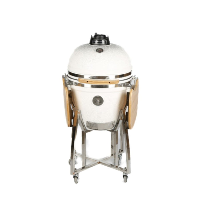Horno cerámico asador criollo blanco Kunsai