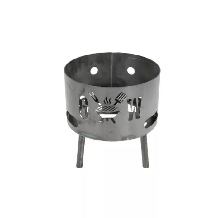 Brasero central para fogón 38 cm