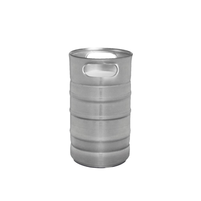 Porta botella estilo barril niquelado
