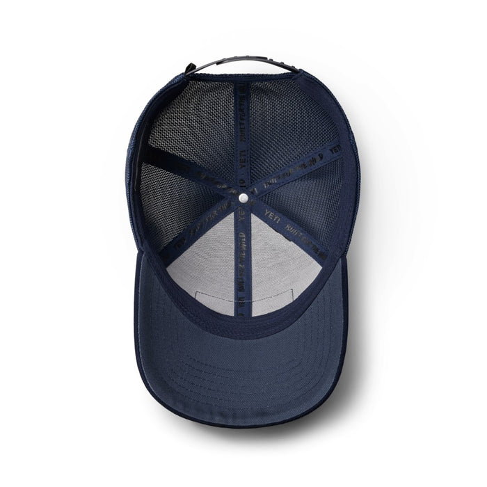 Gorra camionero navy logo Yeti