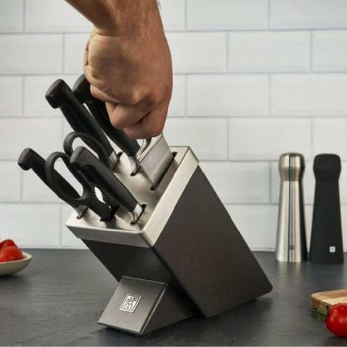 Taco auto afilador 7 piezas Zwilling four star