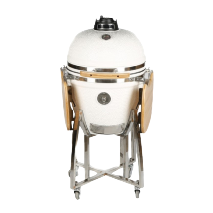 Horno cerámico asador criollo blanco Kunsai