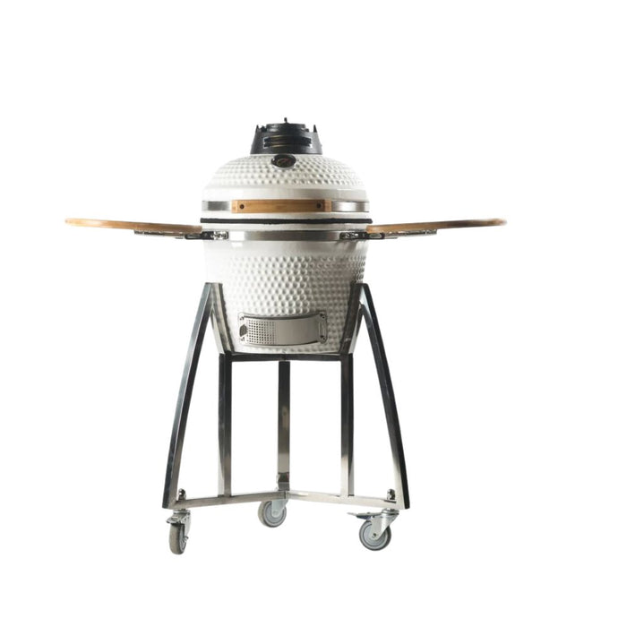 Horno cerámico asador pampero blanco Kunsai