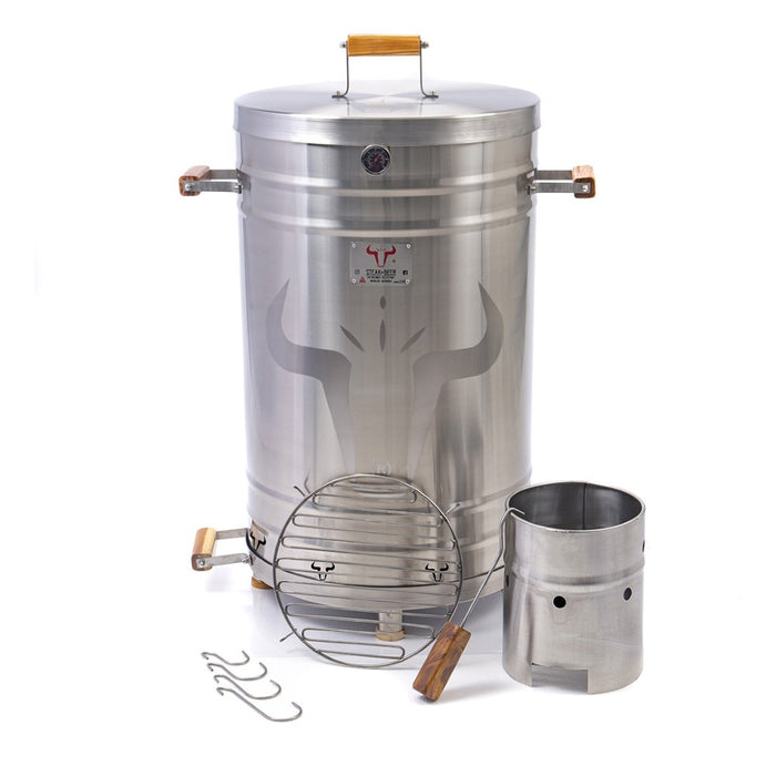 Barril jumbo inox Steak and Beer 105x57cm