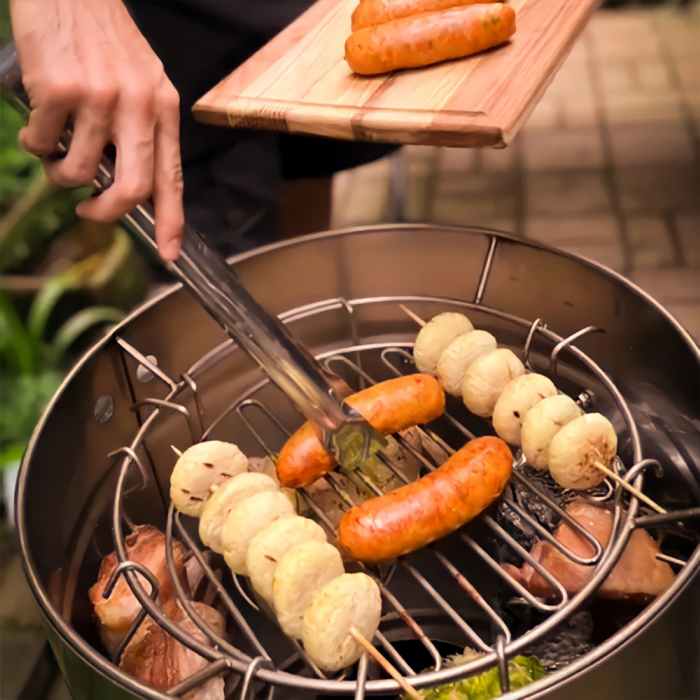 Barril mini inox Steak and Beer 50x30cm