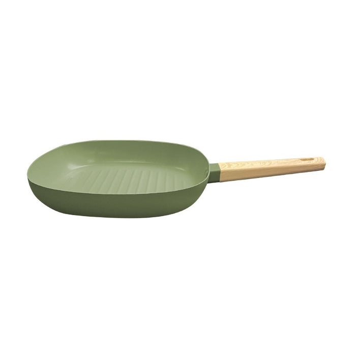 Bifera de aluminio con antiadherente olive 26 cm