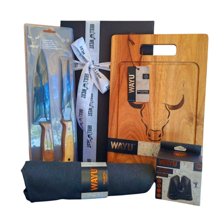 Box parrillero con delantal