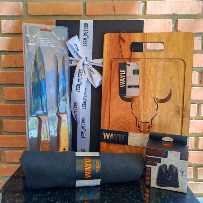 Box parrillero con delantal