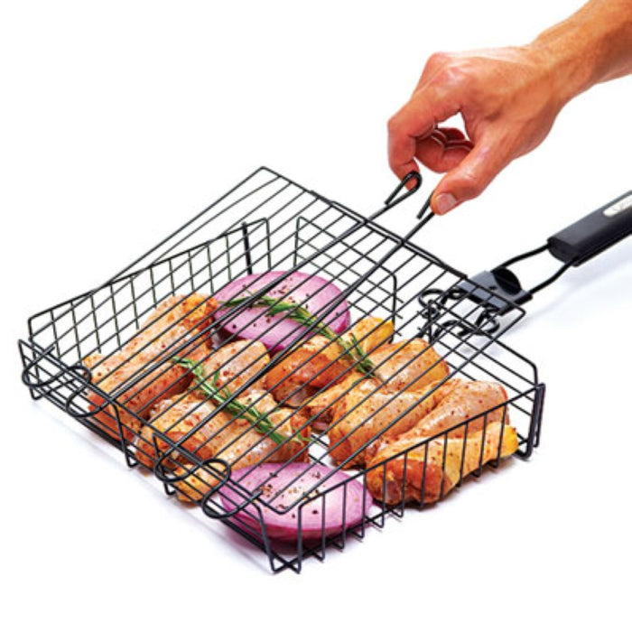 Cesta para asar antiadherente con asa desmontable Grill Pro