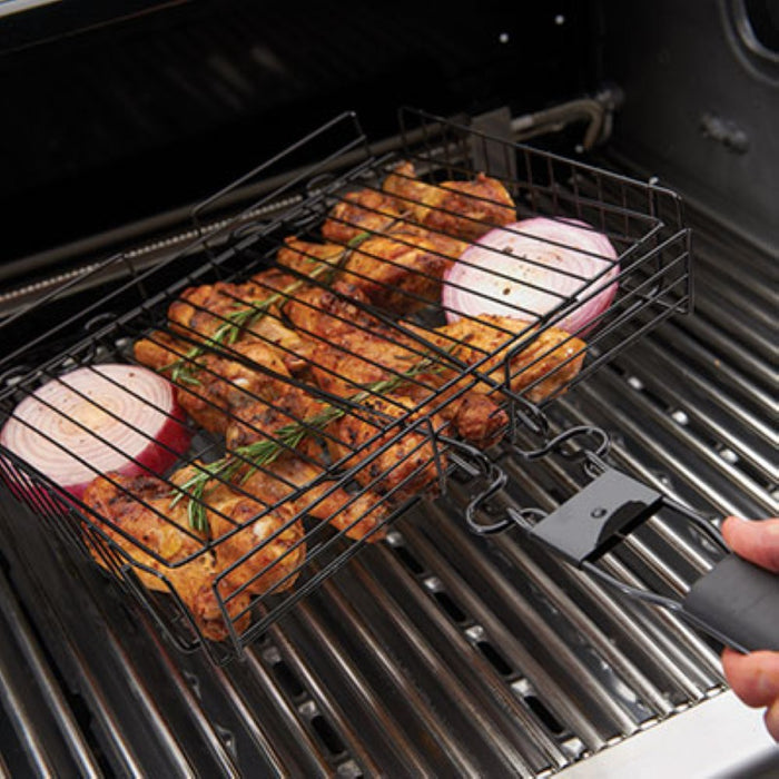 Cesta para asar antiadherente con asa desmontable Grill Pro