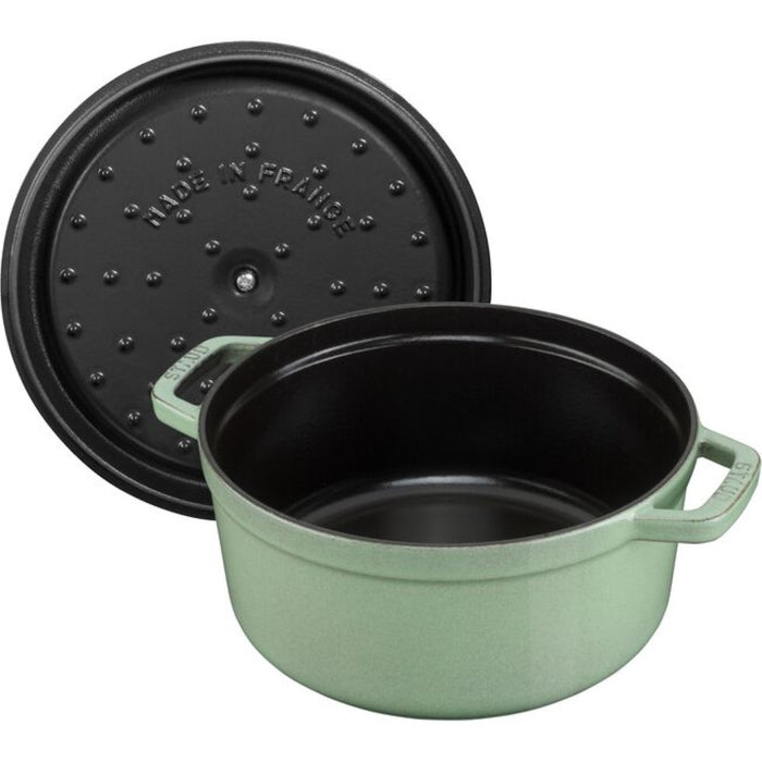 Cocotte verde sage 26 cm