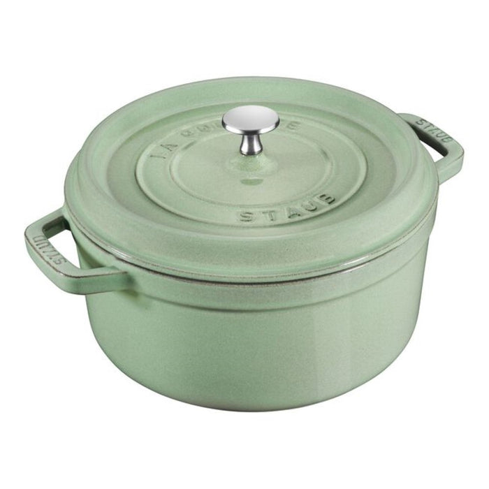 Cocotte verde sage 26 cm