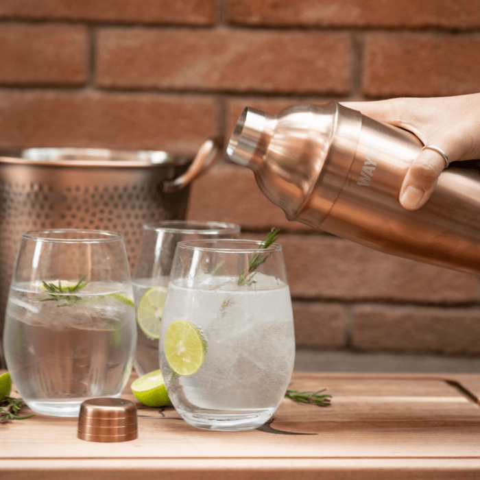 Coctelera 750 ML copper line Wayu