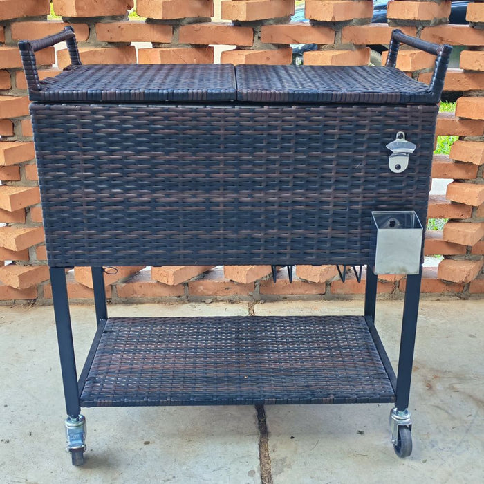 Conservadora 76 LT mimbre marrón