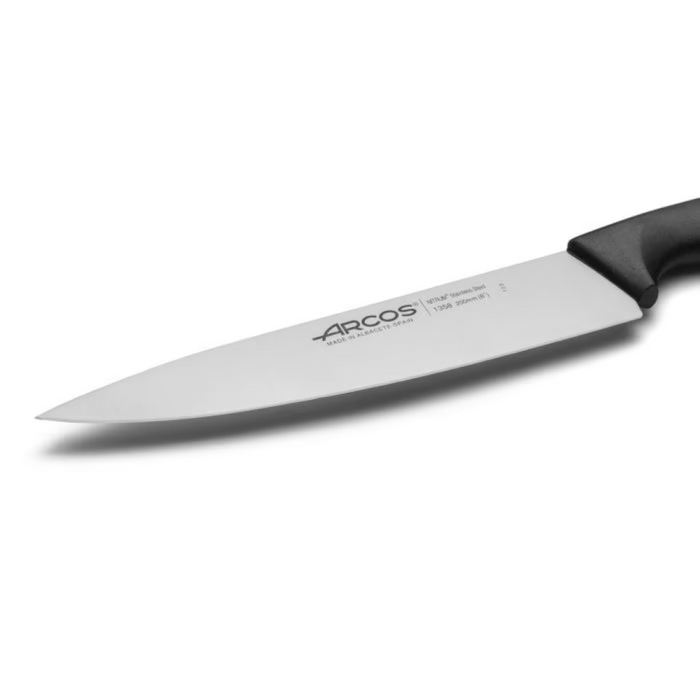 Cuchillo carnicero negro 20 cm