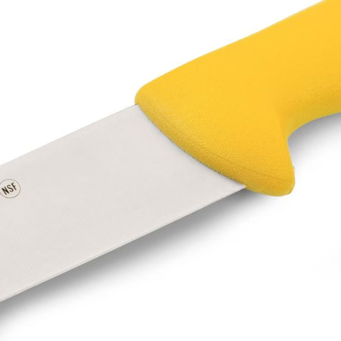 Cuchillo carnicero amarillo 21 cm