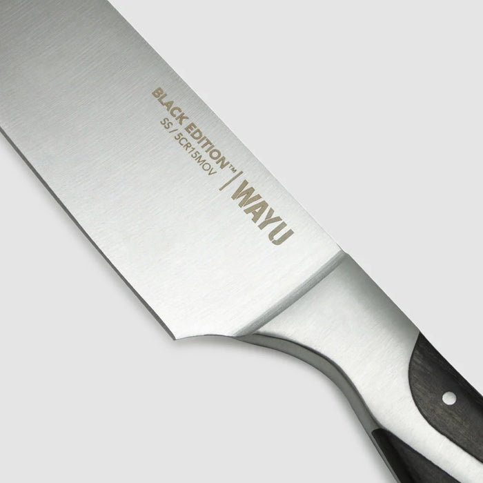 Cuchillo chef 8" black edition Wayu