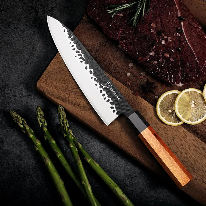 Cuchillo de cocina acero japonés