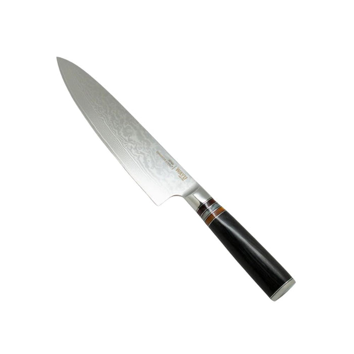 Cuchillo damasco black pakka