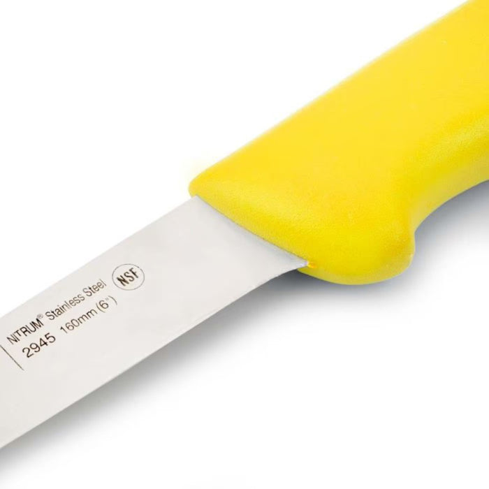 Cuchillo deshuesador amarillo 16 cm