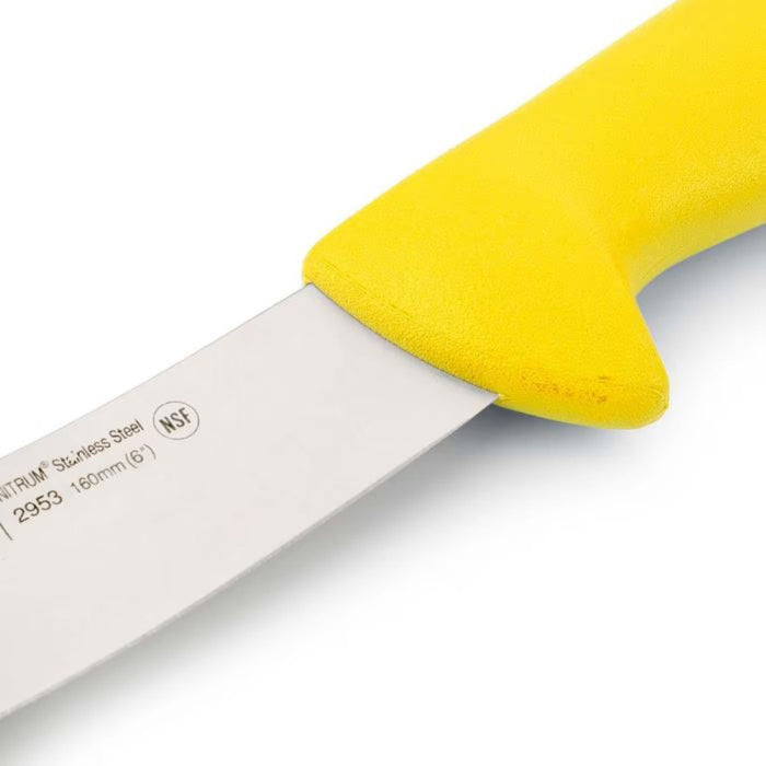 Cuchillo despellejar 16 cm amarillo