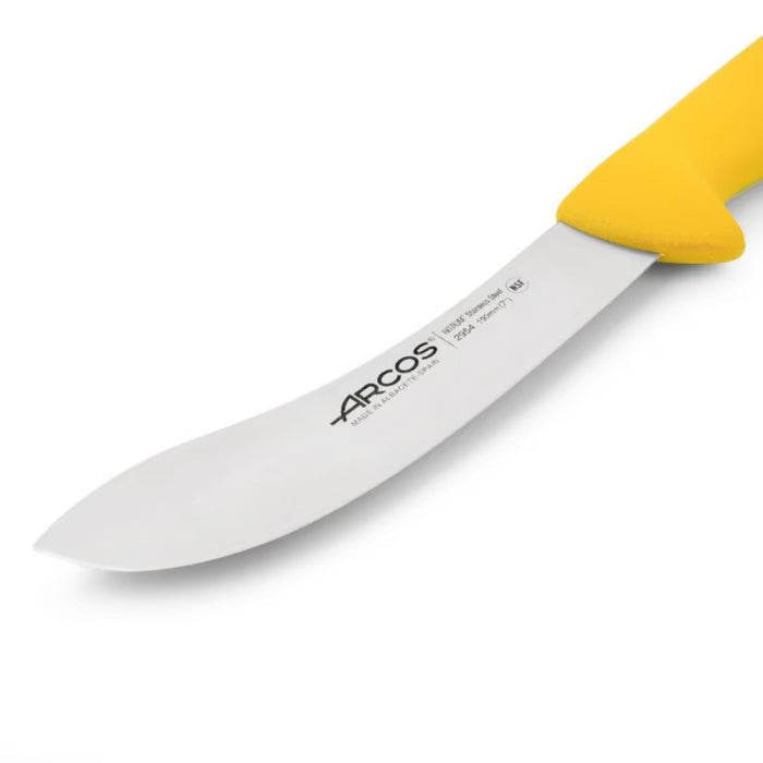 Cuchillo despellejar amarillo 19 cm