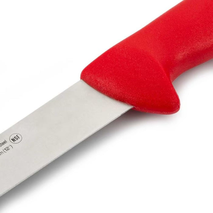 Cuchillo jamonero 30 cm rojo