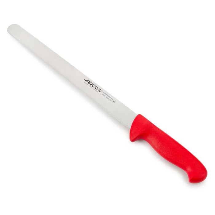 Cuchillo jamonero 30 cm rojo