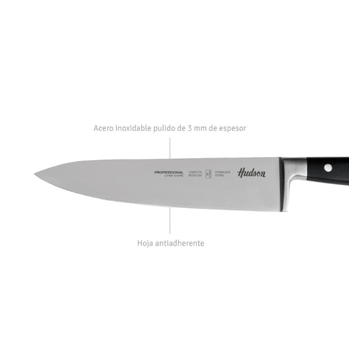 Cuchillo professional chef 8" con caja