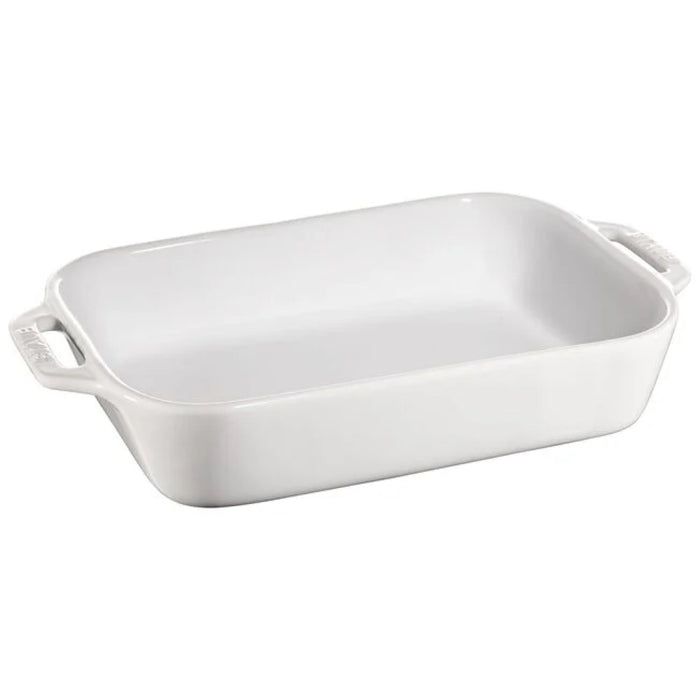 Fuente para horno GDE blanco 28x21 cm