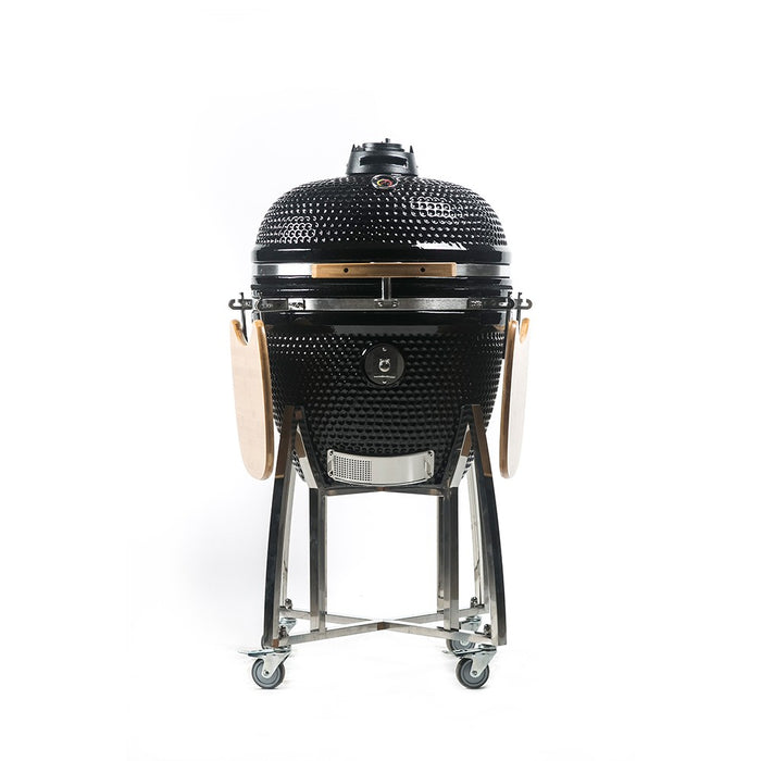 Horno cerámico gran asador criollo negro Kunsai