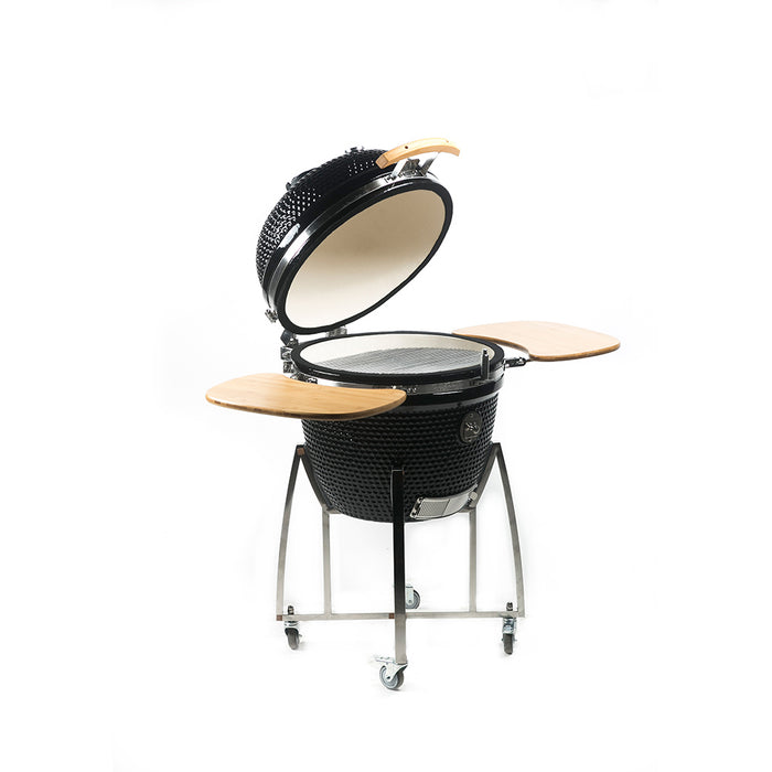 Horno cerámico gran asador criollo negro Kunsai