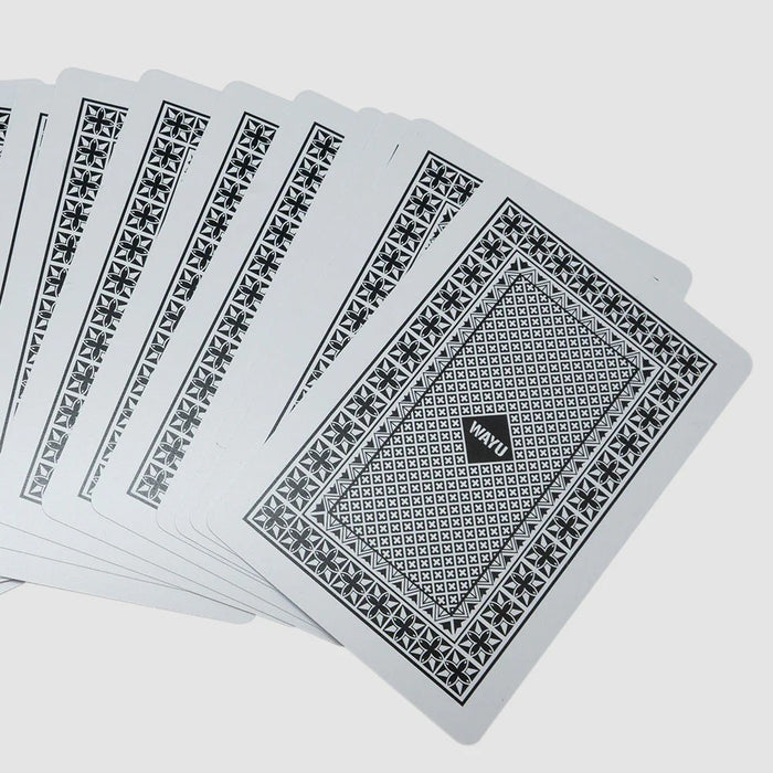 Juego de naipes con estuche de cuero vegano Wayu