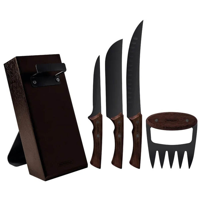 Kit asador 5 piezas black