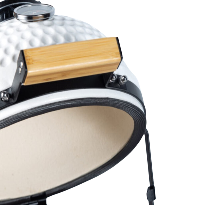 Mini horno cerámico blanco Kunsai