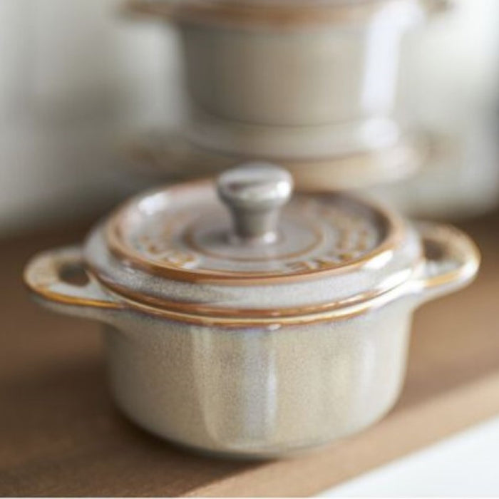 Mini cocotte ancient gris 10 cm