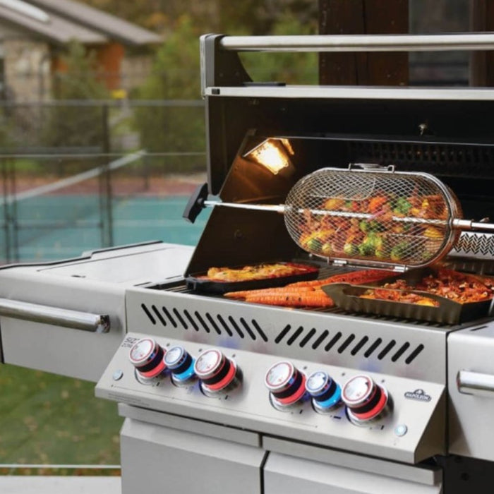 Parrilla a gas Prestige 500 LP acero inoxidable