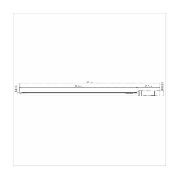 Pincho fino para asado 85 cm