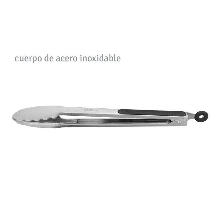 Pinza multiuso de acero inox 30 cm Hudson