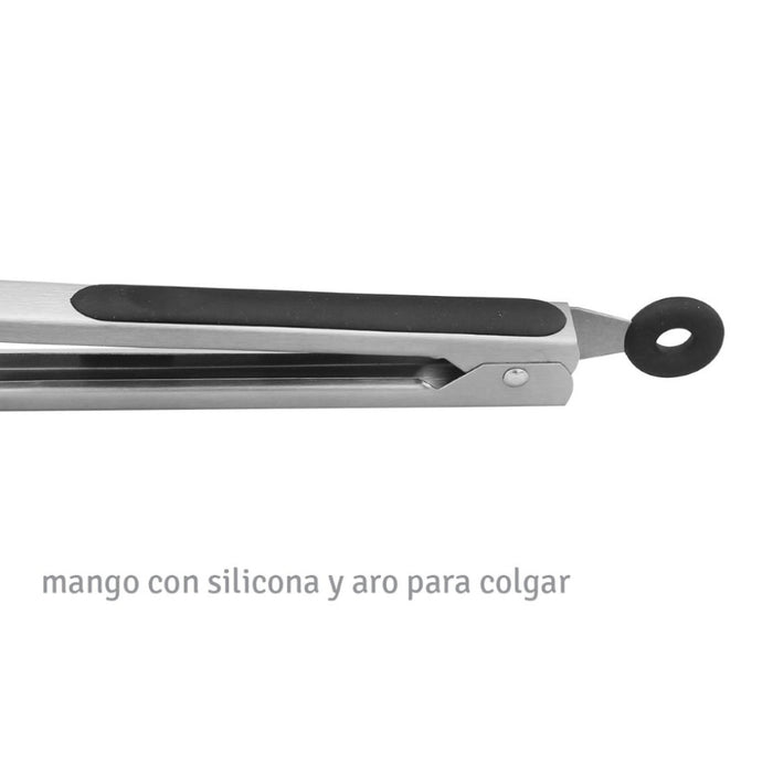 Pinza multiuso de acero inox 30 cm Hudson