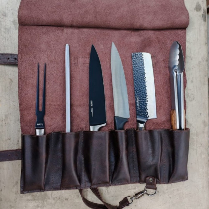 Porta cuchillos cuero clásico Kattegat