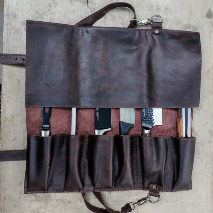 Porta cuchillos cuero clásico Kattegat