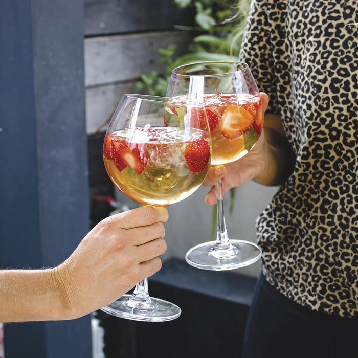 Set de 4 copas de cristal aperitivo Wayu