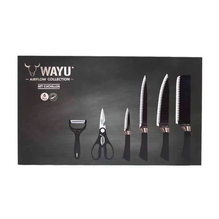 Set de cuchillos rolling Wayu