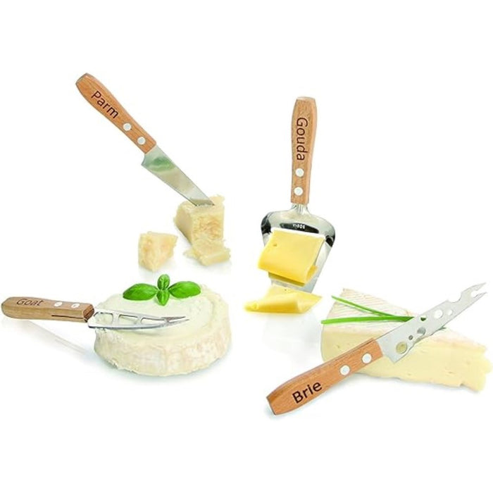 Set de cuchillo queso mini Geneva x4