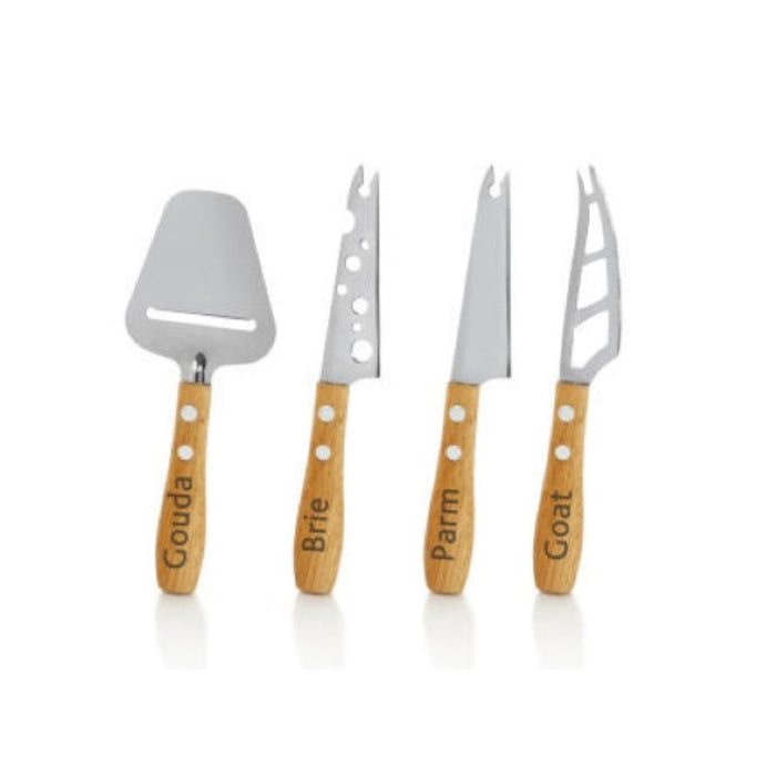 Set de cuchillo queso mini Geneva x4