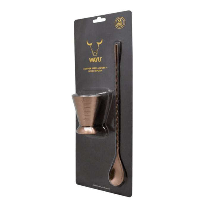 Set medidor + cuchara copper line Wayu