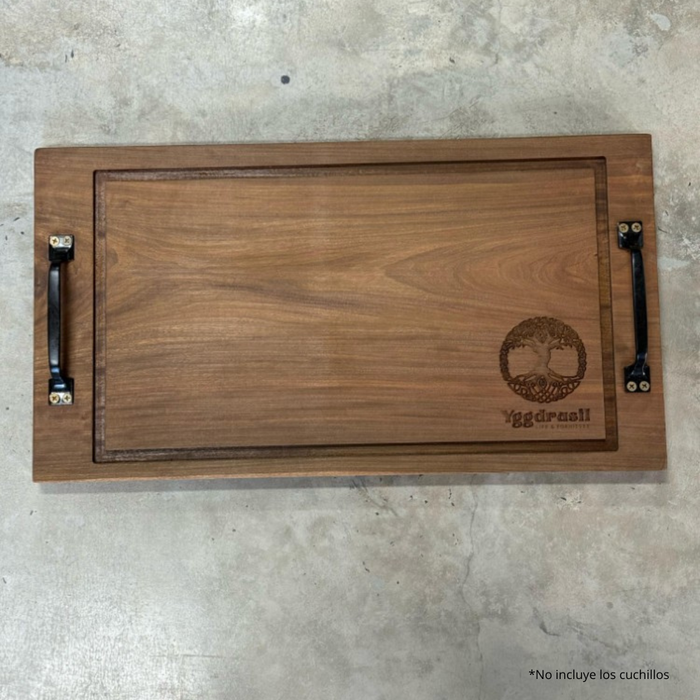Tabla de lapacho 50x27x2 cm Kattegat