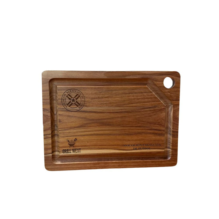 Tabla de madera clubes chico 25x18 cm